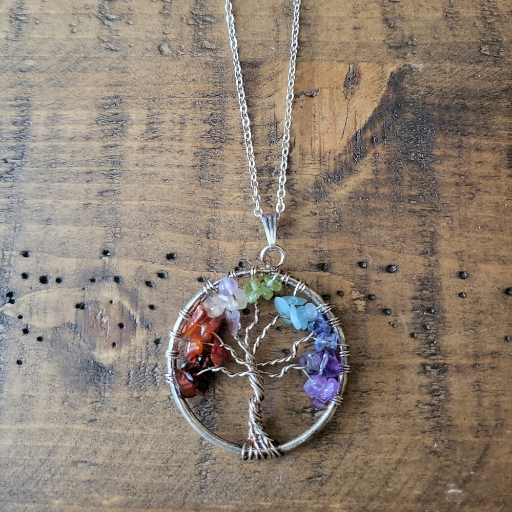 Earthbound Trading Co Tree of Life Necklace